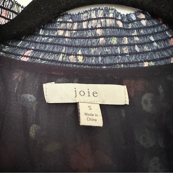 Joie Shima Floral Puff Sleeve Dress - Picture 6 of 9